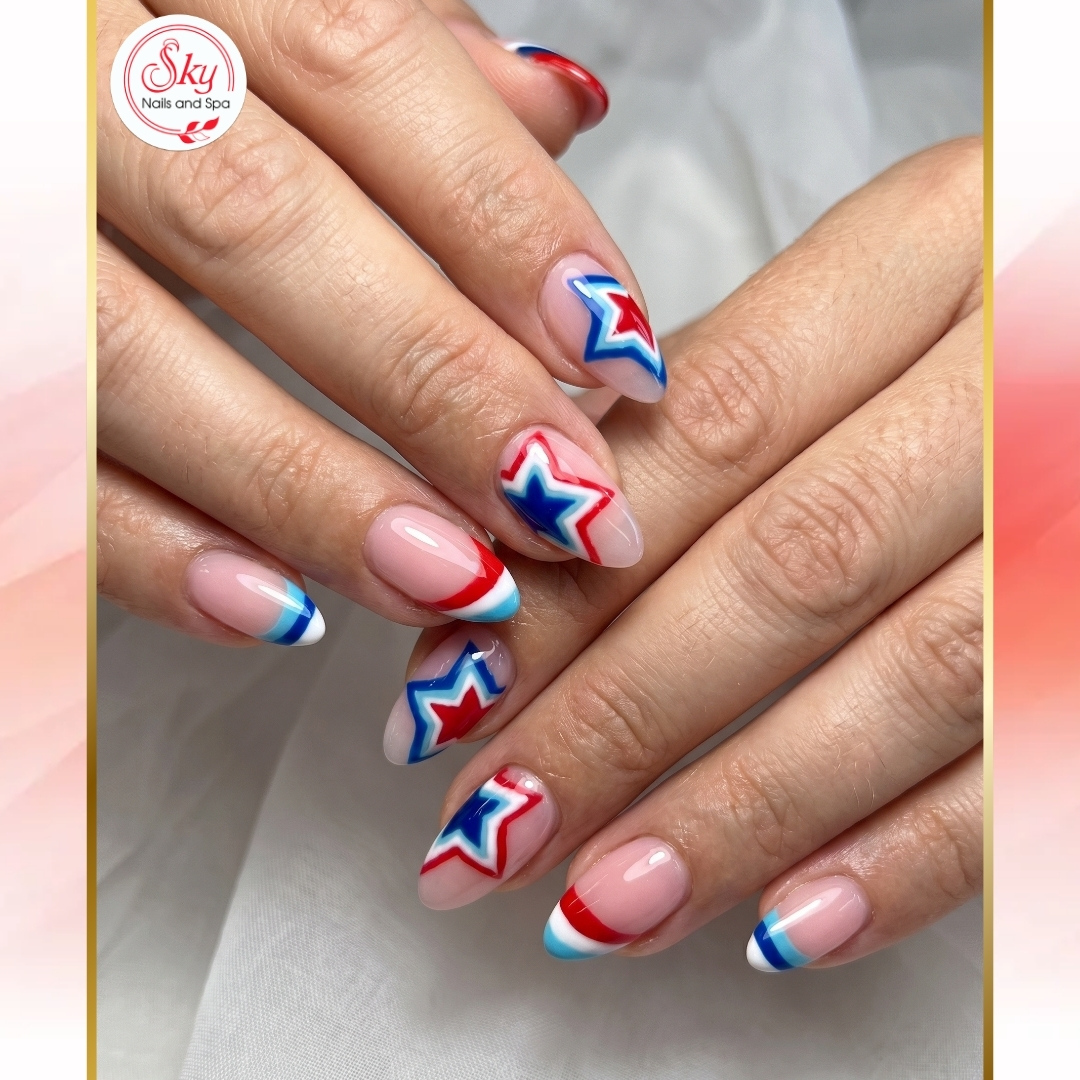 SKY NAILS & SPA logo